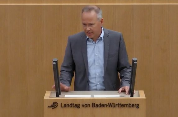 Behandlung Datenschutztätigkeitsbericht im Landtag