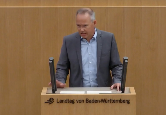 Behandlung Datenschutztätigkeitsbericht im Landtag