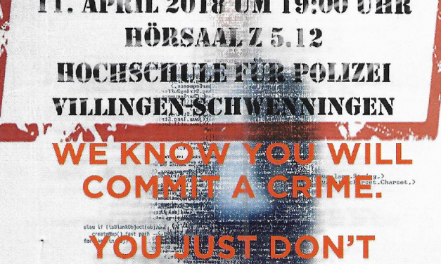 Veranstaltungsreihe „Datenschutz als Kulturaufgabe“ und der Dokumentarfilm „PRE-CRIME“ finden sehr gute Resonanz