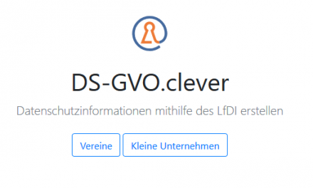 Datenschutzhinweise einfach und schnell erstellen