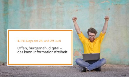 IFG-Days am 28. und 29. Juni – Programm und Anmeldung