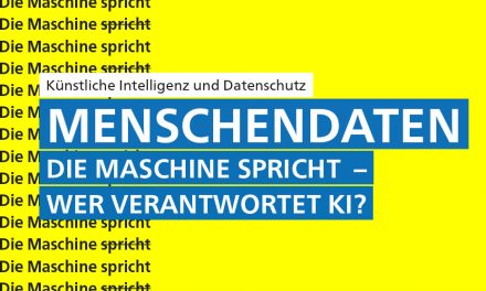 KI Woche vom 4.-6.10: „Menschendaten. Die Maschine spricht – wer verantwortet KI?“