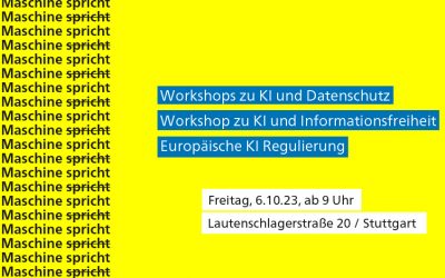 KI-Workshops und Gespräch über europäische KI Regulierung