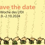 Save the date: KI-Woche vom 30.9. bis 2.10.24