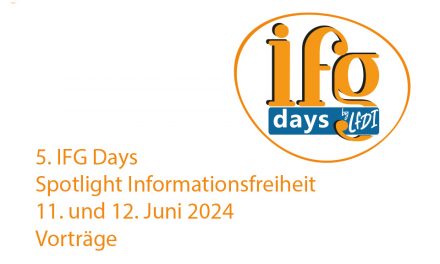 5. IFG Days: Videos online