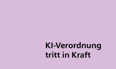 KI-Verordnung tritt in Kraft