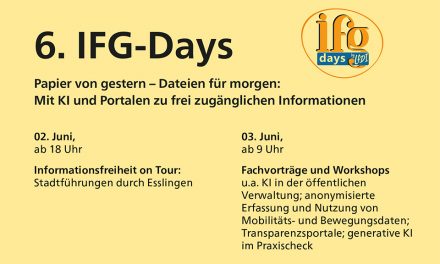 6. IFG-Days: Papier von gestern – Dateien für morgen