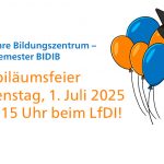 5 Jahre Bildungszentrum – 10 Semester BIDIB