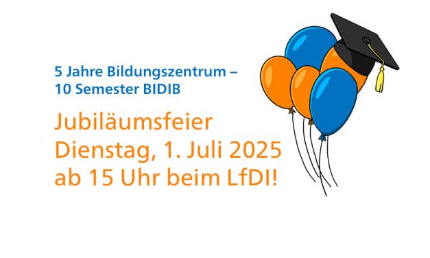 5 Jahre Bildungszentrum – 10 Semester BIDIB