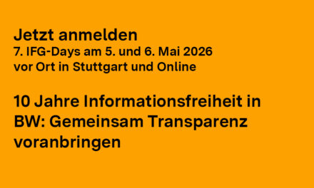 Anmelden: 7. IFG-Days am 5. und 6. Mai 2026