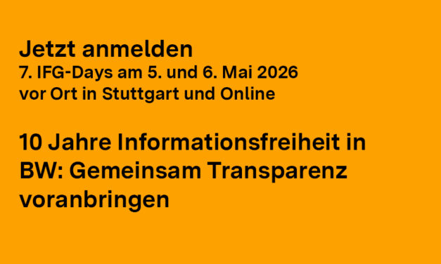 Anmelden: 7. IFG-Days am 5. und 6. Mai 2026