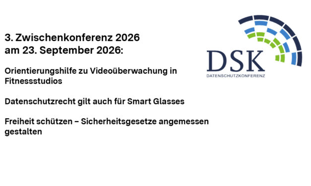 Datenschutzkonferenz: Fitnessstudios, Smart Glasses, Sicherheitsgesetze